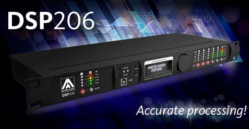 Цифровой процессор Amate Audio DSP206