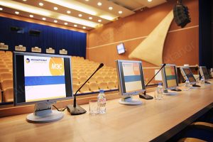 Обновление систем AV-оборудования главного конференц-зала МЭС