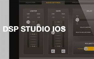 Приложение Amate Audio DSP Studio iOS